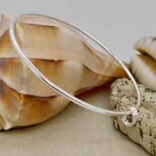 Load image into Gallery viewer, Made To Order Three Rings Sterling Silver Bangle