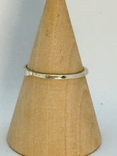 Load image into Gallery viewer, Made To Order Sea Foam Smooth Sterling Silver Stacking Ring