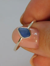 Load image into Gallery viewer, Made to Order Sea Glass Sterling Silver Stacking Ring