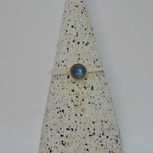 Load image into Gallery viewer, Made to Order Labradorite Sterling Silver Stacking Ring