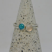 Load image into Gallery viewer, Made to Order Rose Quartz Sterling Silver Stacking Ring