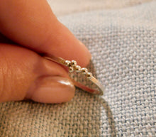 Load image into Gallery viewer, Made To Order Loads of Sea Foam Sterling Silver Stacking Ring