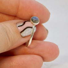 Load image into Gallery viewer, Made to Order Labradorite Sterling Silver Stacking Ring