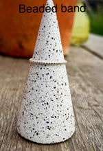 Load image into Gallery viewer, Made To Order Beaded Sterling Silver Stacking Ring