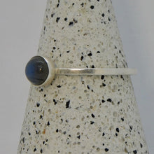 Load image into Gallery viewer, Made to Order Labradorite Sterling Silver Stacking Ring