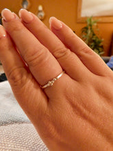 Load image into Gallery viewer, Made To Order Loads of Sea Foam Sterling Silver Stacking Ring