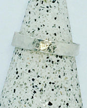 Load image into Gallery viewer, Made To Order Sea Glass Sea Foam Reticulated Sterling Silver Ring
