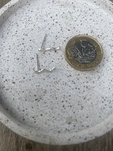 Load image into Gallery viewer, Wave Sterling Silver Studs