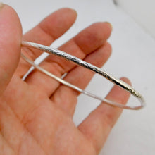 Load image into Gallery viewer, Made To Order Reticulated Sterling Silver Bangle