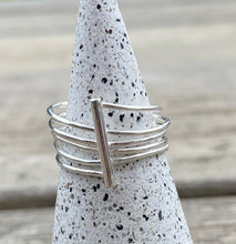Load image into Gallery viewer, Made To Order Silver Five Wrap Ring