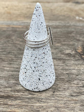 Load image into Gallery viewer, Made To Order Three Wrap Sterling Silver Ring