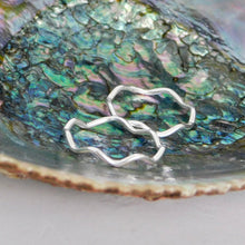 Load image into Gallery viewer, Made To Order Wavy Sterling Silver Stacking Ring