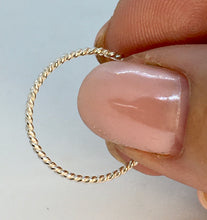 Load image into Gallery viewer, Made To Order Twisted Sterling Silver Stacking Ring
