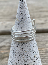 Load image into Gallery viewer, Made To Order Silver Five Wrap Ring