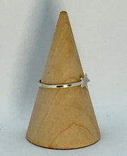 Load image into Gallery viewer, Made To Order Micro Star Sterling Silver Stacking Ring