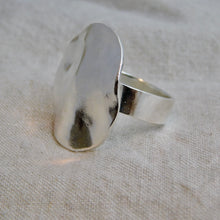Load image into Gallery viewer, Made to Order Organic Disc Sterling Silver Ring
