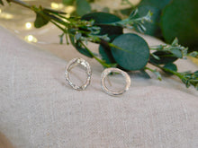 Load image into Gallery viewer, Molten Statement Sterling Silver Studs
