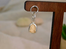 Load image into Gallery viewer, Rare Peach Sea Glass Sterling Silver Stud Dangles
