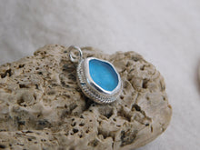 Load image into Gallery viewer, Sky Blue Sea Glass Sterling Silver Charm

