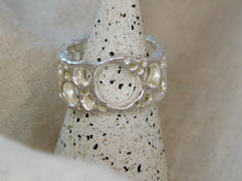 Load image into Gallery viewer, Wide Sea Sponge Sterling Silver Ring
