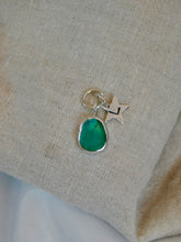 Load image into Gallery viewer, Made To Order Sea Glass And Sterling Silver Star Personalised Pendant
