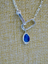 Load image into Gallery viewer, Kyanite Sterling Silver Charm
