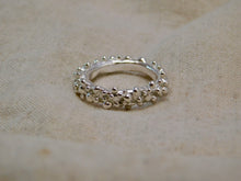 Load image into Gallery viewer, Chunky Sea Foam Sterling Silver Ring
