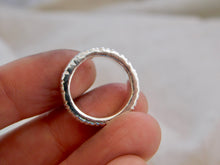 Load image into Gallery viewer, Chunky Striped Sterling Silver Ring
