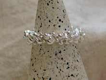 Load image into Gallery viewer, Chunky Sea Foam Sterling Silver Ring
