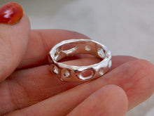 Load image into Gallery viewer, Lotus Root Sterling Silver Ring

