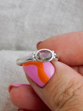 Load image into Gallery viewer, Watermelon Tourmaline Sterling Silver Ring
