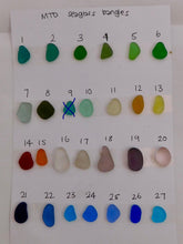 Load image into Gallery viewer, Made to Order Single Sterling Silver Bangle with Sea Glass and Silver Charm
