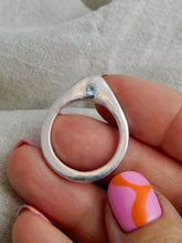 Load image into Gallery viewer, Pear Shaped Topaz Sterling Silver Ring
