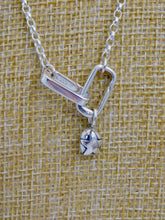 Load image into Gallery viewer, Star Pebble Sterling Silver Charm
