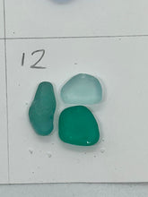 Load image into Gallery viewer, Made To Order Triple Sea Glass Sterling Silver Cuff Ring
