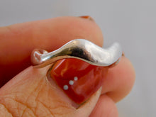 Load image into Gallery viewer, Smooth Waves Sterling Silver Ring

