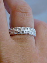 Load image into Gallery viewer, Surface Of The Moon Sterling Silver Ring
