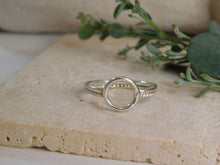 Load image into Gallery viewer, Hoop Double Sterling Silver Ring
