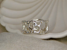 Load image into Gallery viewer, Wide Sea Sponge Sterling Silver Ring
