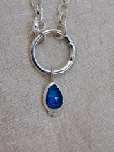 Load image into Gallery viewer, Kyanite Sterling Silver Charm
