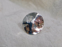 Load image into Gallery viewer, Made to Order Organic Disc Sterling Silver Ring
