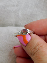 Load image into Gallery viewer, Watermelon Tourmaline Sterling Silver Ring
