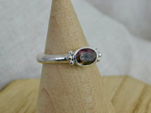 Load image into Gallery viewer, Watermelon Tourmaline Sterling Silver Ring
