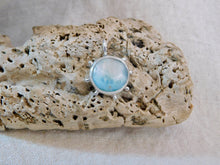 Load image into Gallery viewer, Larimar Sterling Silver Charm
