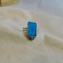 Load image into Gallery viewer, American Turquoise Sunshine Sterling Silver Ring
