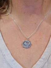 Load image into Gallery viewer, Statement Heart Sterling Silver Pendant
