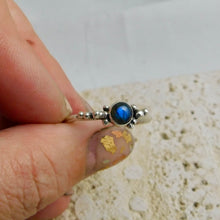 Load image into Gallery viewer, Labradorite Sea Foam Sterling Silver Ring
