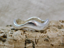 Load image into Gallery viewer, Smooth Waves Sterling Silver Ring
