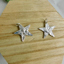 Load image into Gallery viewer, Abstract Star Sterling Silver Pendant
