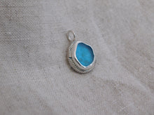 Load image into Gallery viewer, Sky Blue Sea Glass Sterling Silver Charm
